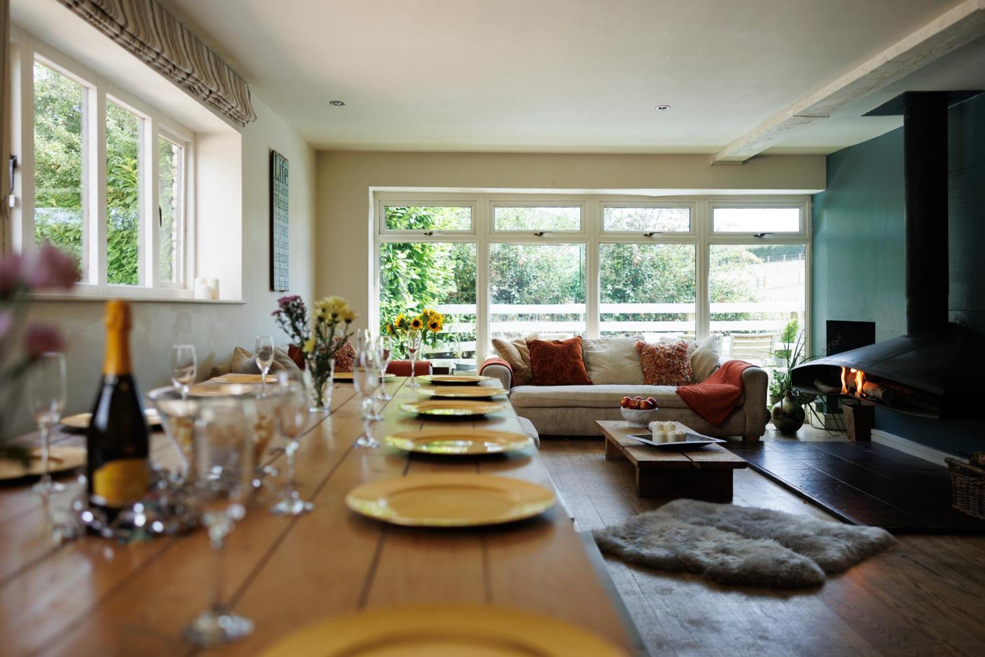 Villa The West Barn Near Bath, Sleeps 24 And 2 Hot Tubs à Bristol Extérieur photo